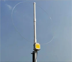 NEW Upgrade K-180WLA Active Radio Antenna Full Band SDR LOOP Small Ring Shortwave Antenna 0.1MHz-180MHz Receiving Aerial S2000