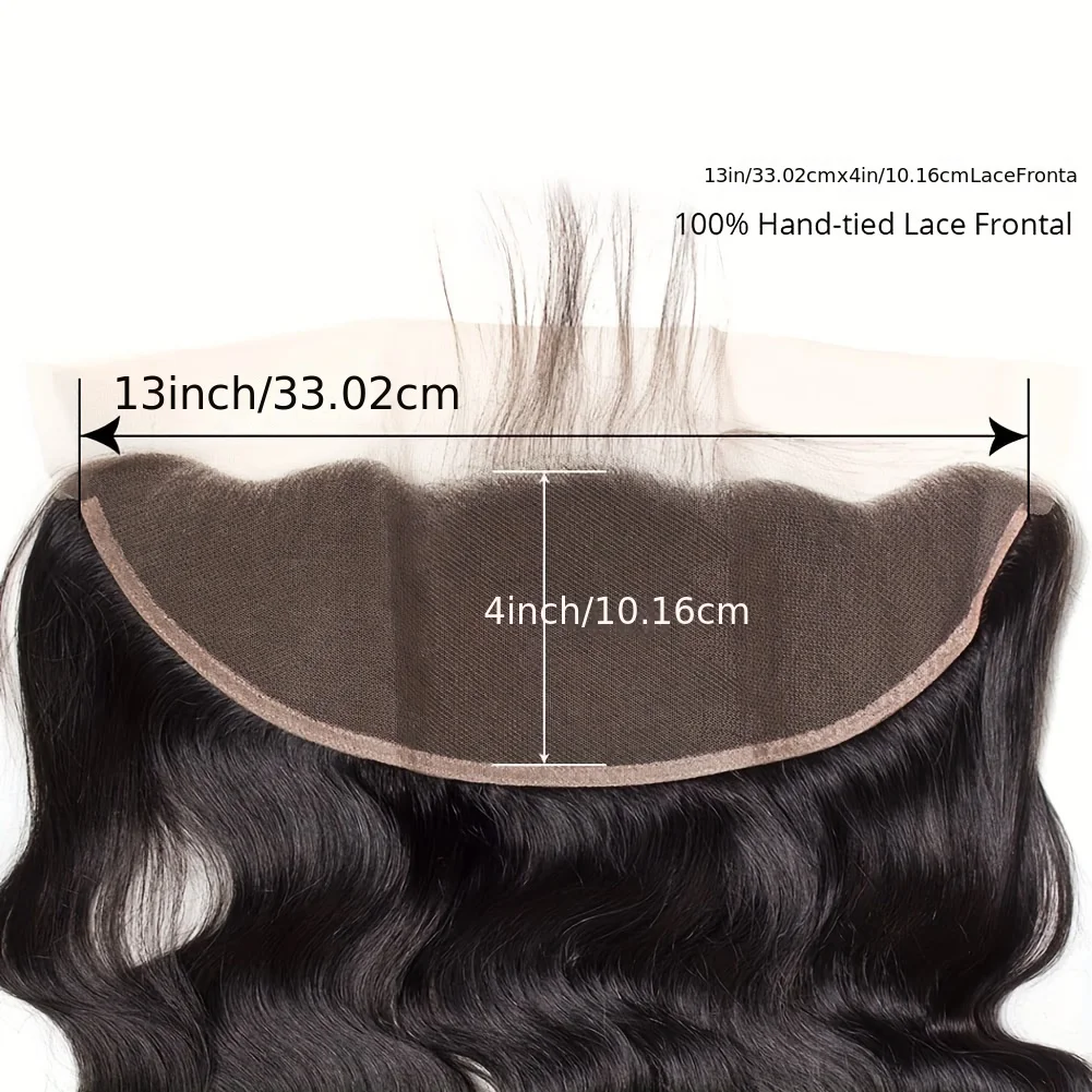 Body Wave Lace Frontal Closure Transparent Lace Frontal Ear To Ear 13x4 Hd Lace Human Hair Closures Pre Plucked With Baby Hair