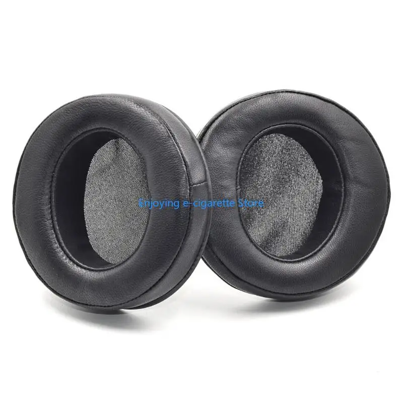 Headsets Ohrpolster-Ersatzset, 1 Paar schwarze Ohrpolster für HD681 HD668B HD672 Over-Ear-Kopfhörer-Reparatur, erfrischend und – Detail 3