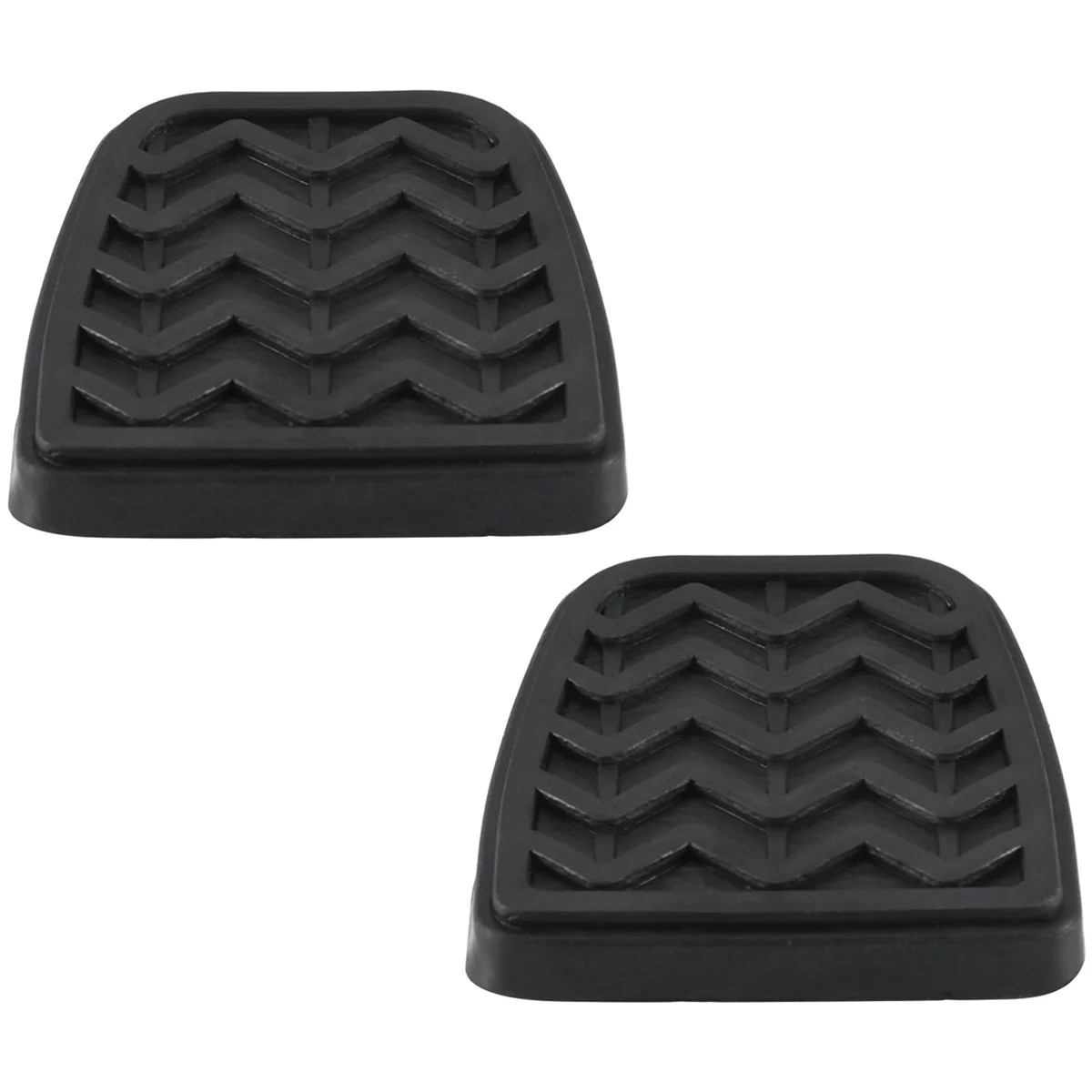 Borracha embreagem Pedal de freio Pad, 31321-52010,3132152010, 2pcs