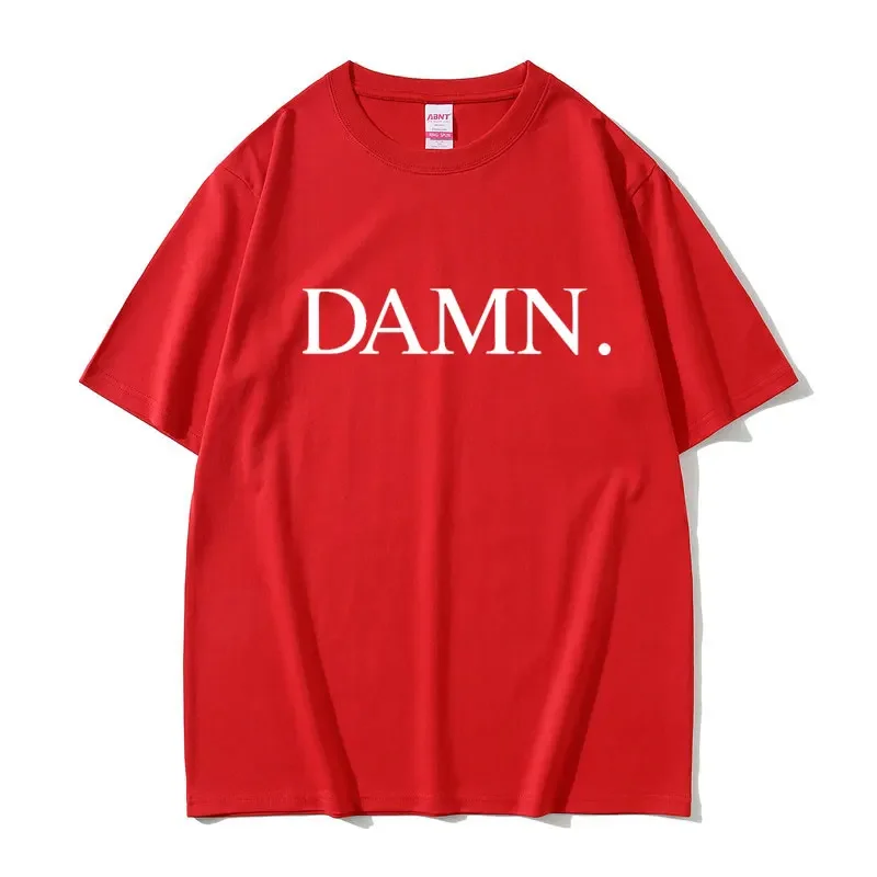 Rapper Kendrick Lamar DAMN Same Graphics T Shirt Summer Men Women