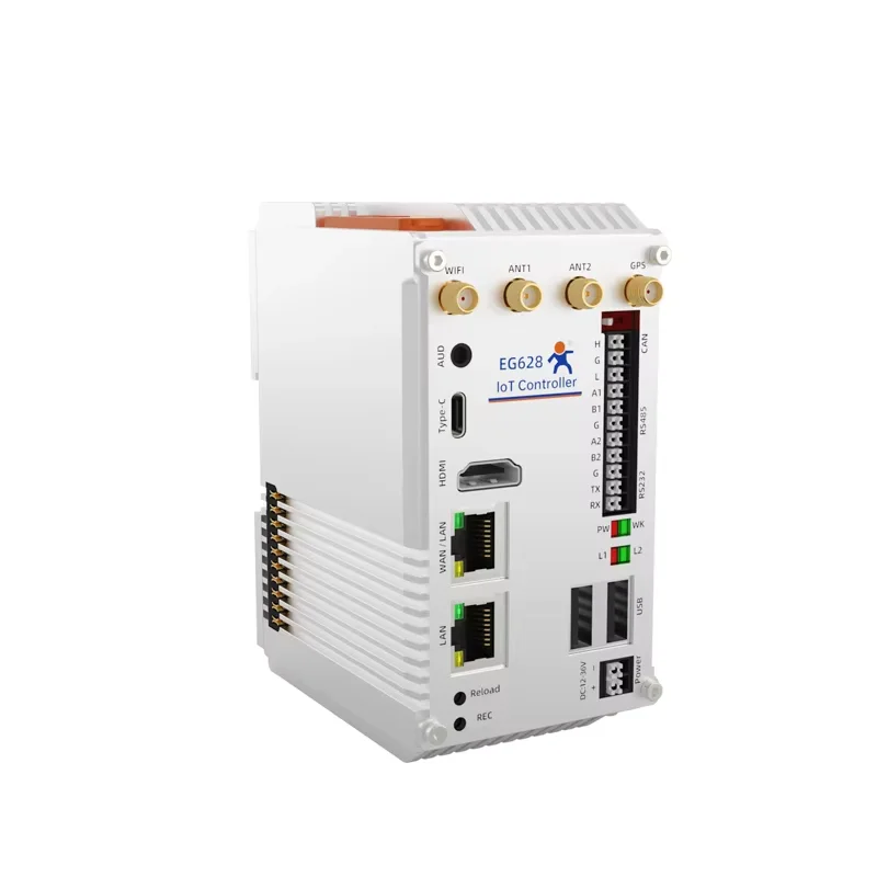Industrial Computer ARM RK3562J Quad-Core Linux MQTT LTE CAT4 WiFi Expandable IoT Controller Edge Computing Gateway