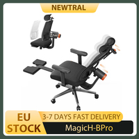 NEWTRAL MagicH-BPro Ergonomic Chair with Footrest AutoFollowing Backrest Headrest Adaptive Lower Back Support Adjustable Armrest