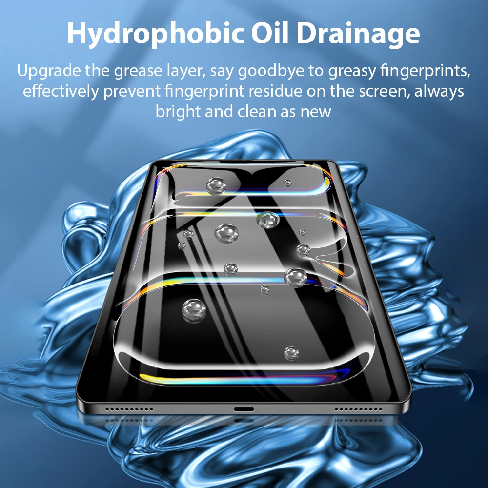 Hydrogel Film For Ipad Pro 13 11 12.9 M4 Air 5 4 Screen Protector For Ipad 10 9 9th 10th Generation 10.9 8th 10.2 Accessories