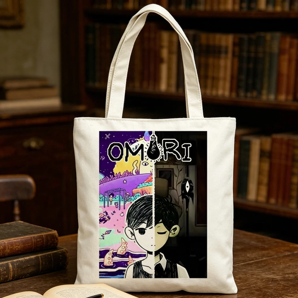 Omori tote bag shoulder  torba na zakupy personnalisable shopper woman