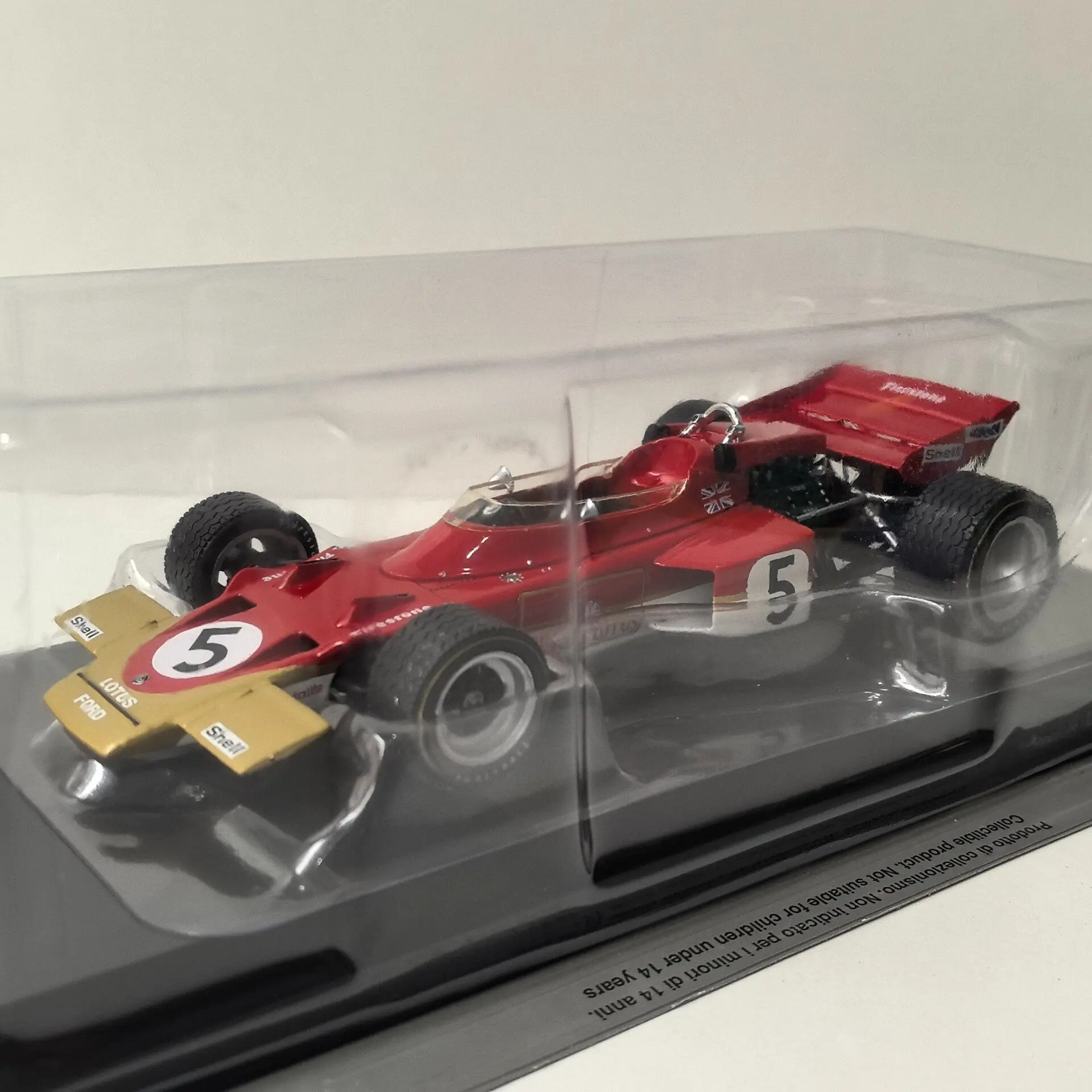 

Diecast IXO 1/24 Scale LOTUS 72C #5 1970 F1 37 Formula Racing Car Alloy Car Model