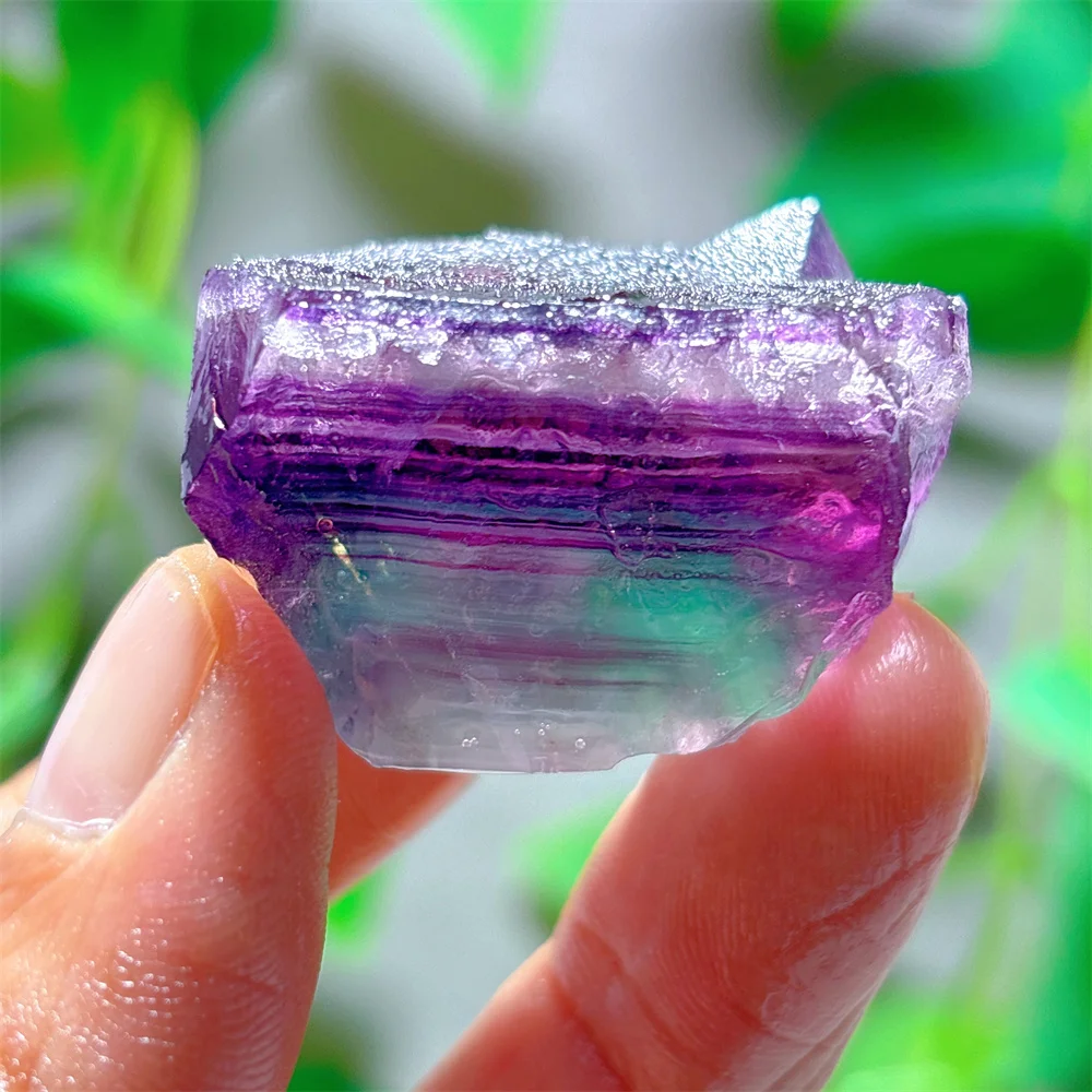 Échantillon brut de fluorite arc-en-ciel, cristal, pierre naturelle, pierre de quartz, minéraux, décoration d'intérieur, guérison énergétique Reiki, chance spirituelle