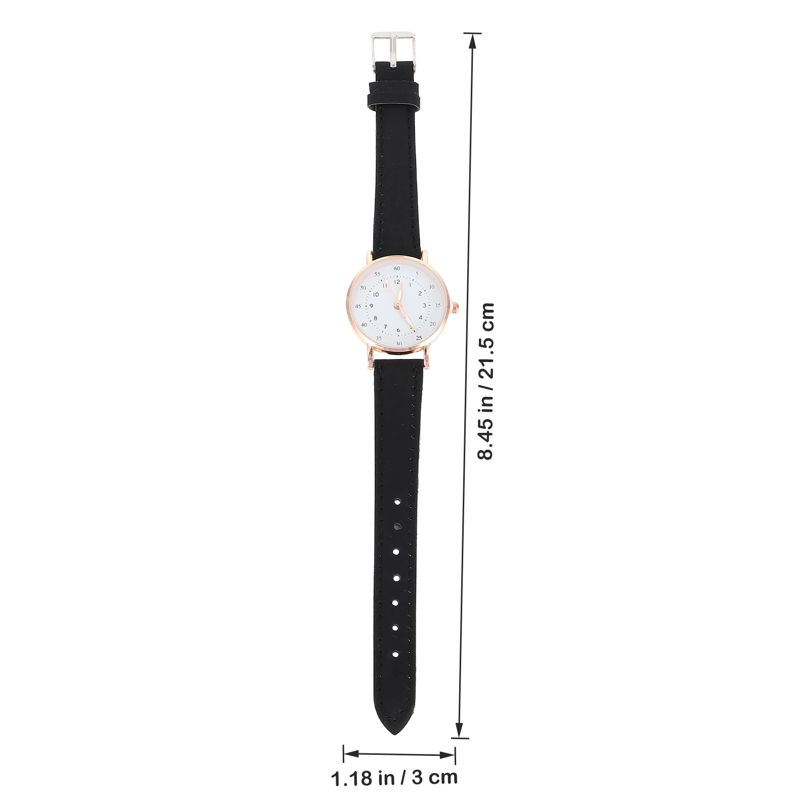

Pu Alloy Glass Women'S Quartz Wristwatch Casual Watch Leisure Timepiece For Female