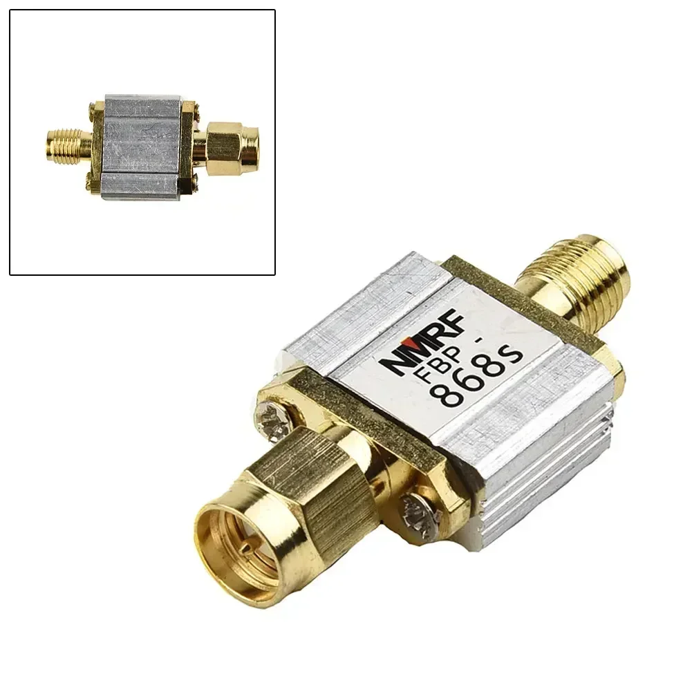 868MHz 4MHz Bandwidth SAW Band Pass Filter ForWAN Helium, 866~870MHz Noise Reduction, Communication Bandpass Filter