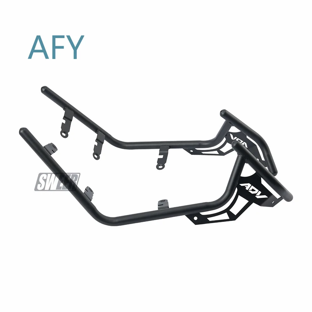 For Honda ADV160 2021 2022 2023 2024 2025 Modified Motorcycle Bumper Front Crash Guard Off Road Protection Accessories