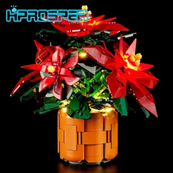 HPROSPER 5V LED Light (No Model) For LEGO 10370 Poinsettia Light Up your Building Blocks With Battery box