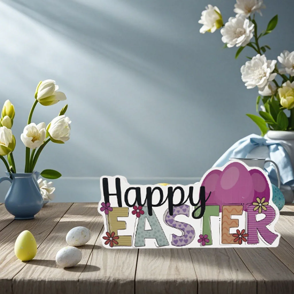 حرف زهرة إنجليزي، زينة عيد الفصح السعيد، رسالة سعيدة على شكل زهرة الرياح Instagram، الحفلة، موسم العودة إلى المدرسة، التخرج