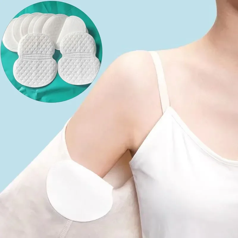 Latest Models Unisex Disposable Armpit Sweat Pads Summer Underarm Sweat-Absorbing Patch Deodorant Paste Shield Pad for Sweat