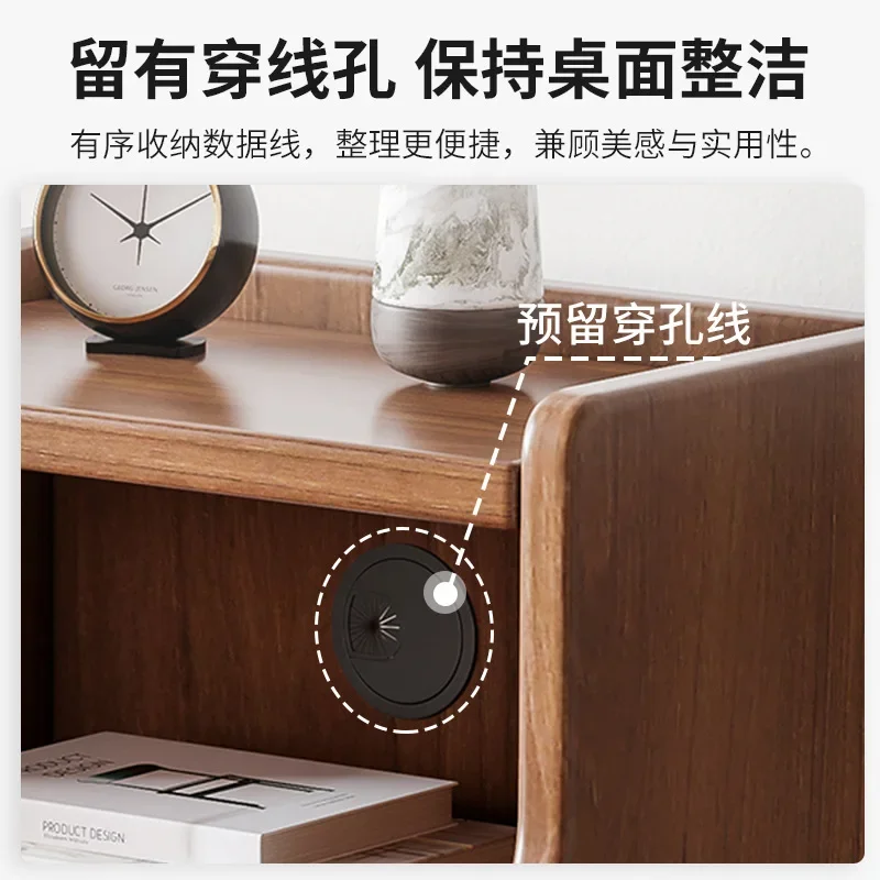 AOLIVIYA Narrow Bedside Table Simple Modern Shelf Small Bedroom Household Simple Small Cabinet New Chinese Storage Side Cabinet