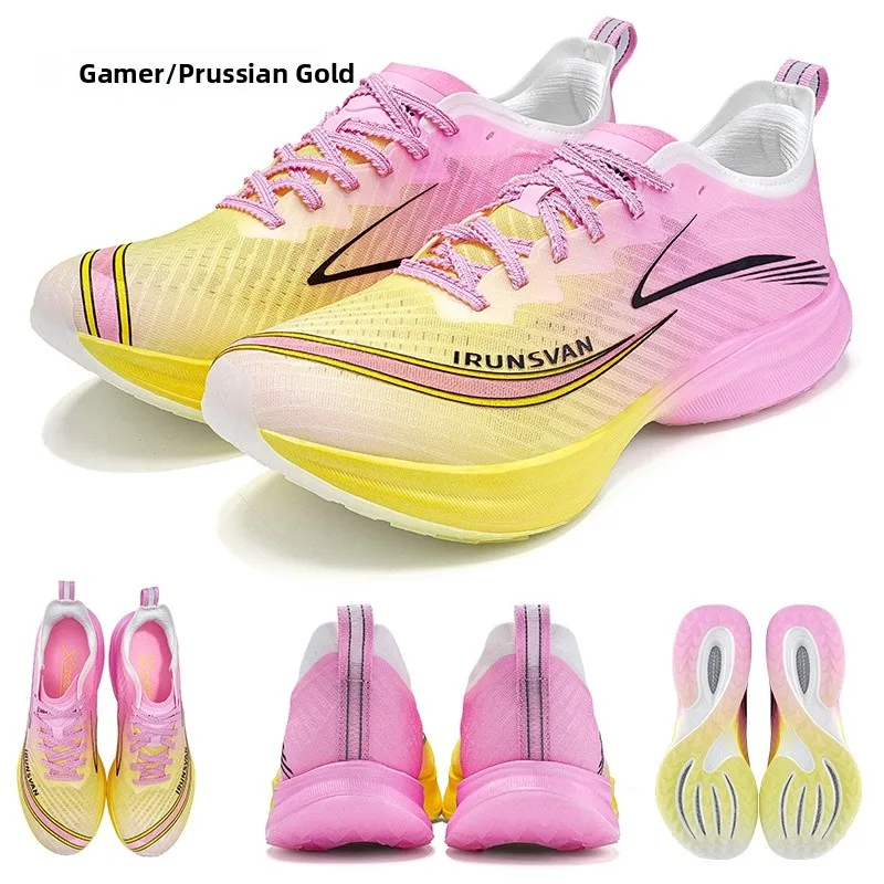 

IRUNSVAN Fly GT2.0 Running oes Platinum Carbon Plate Full-Palm Men's Racing oes Spor Casual All-Season