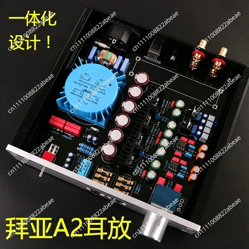Delicate Sound Quality Reference Motor Power A2 Headphone Amplifier Kit Parts Finished Board Powerful Headphone Amplifier