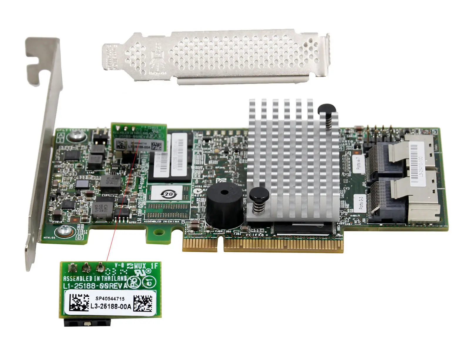 Imagem -02 - Lsi-megaforce 92728i Pci-e Portas 512mb Cache 6gbps Sata Sas Raid 10