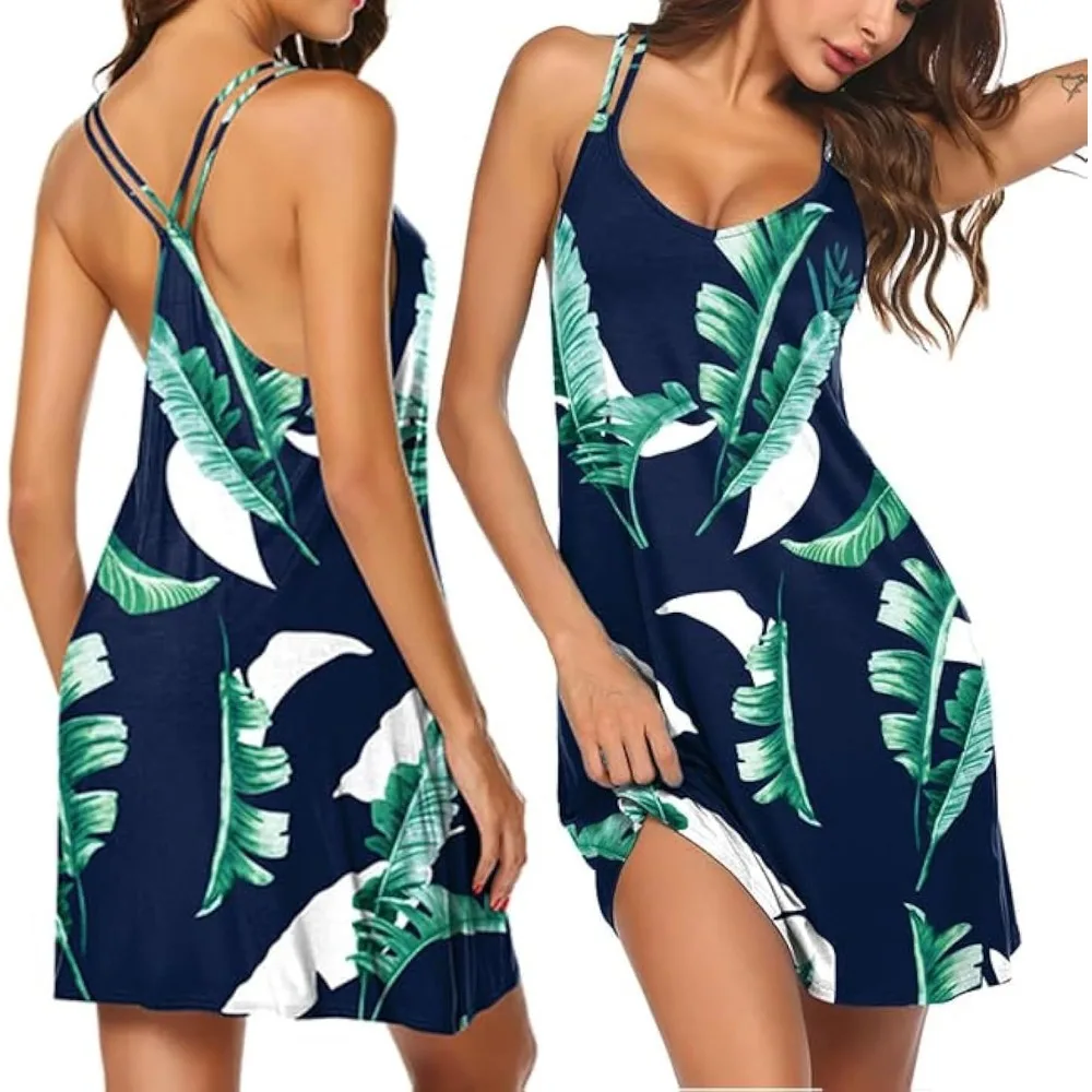 

Пижама без рукавов с v-образным вырезом для девочек легкая и удобная.