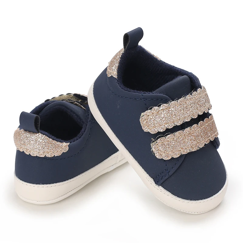 Weiße Prinzessinnenschuhe mit Blumenmuster, lässige Lauflernschuhe für Babys und Kleinkinder von 0-18 Monaten – Detail 16