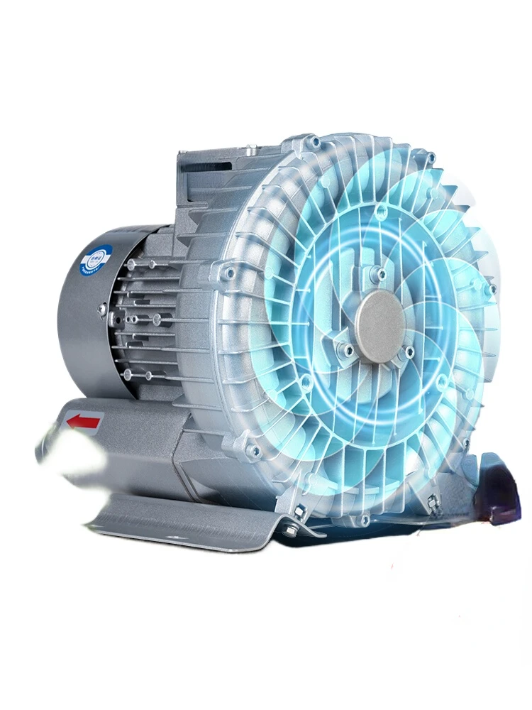 

High Pressure Vortex Blower Air Pump Turbine Aerator Vacuum Suction Industrial Aerator Vortex Blower