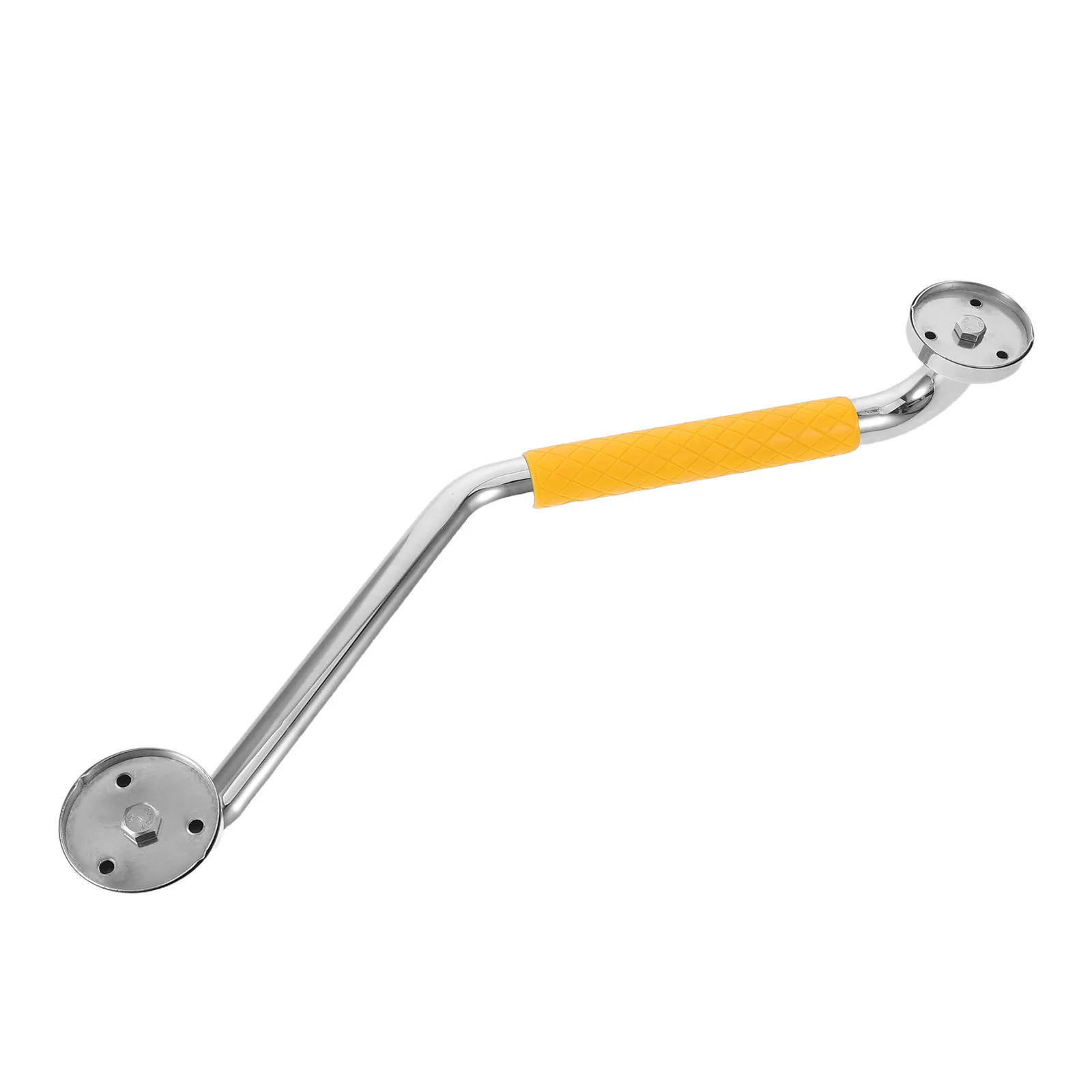 

Bathroom Grab Bar Stainless Steel Bent Handrail Silicone Non Slip Shower Safety Bars Handicap Grab Bars for Seniors