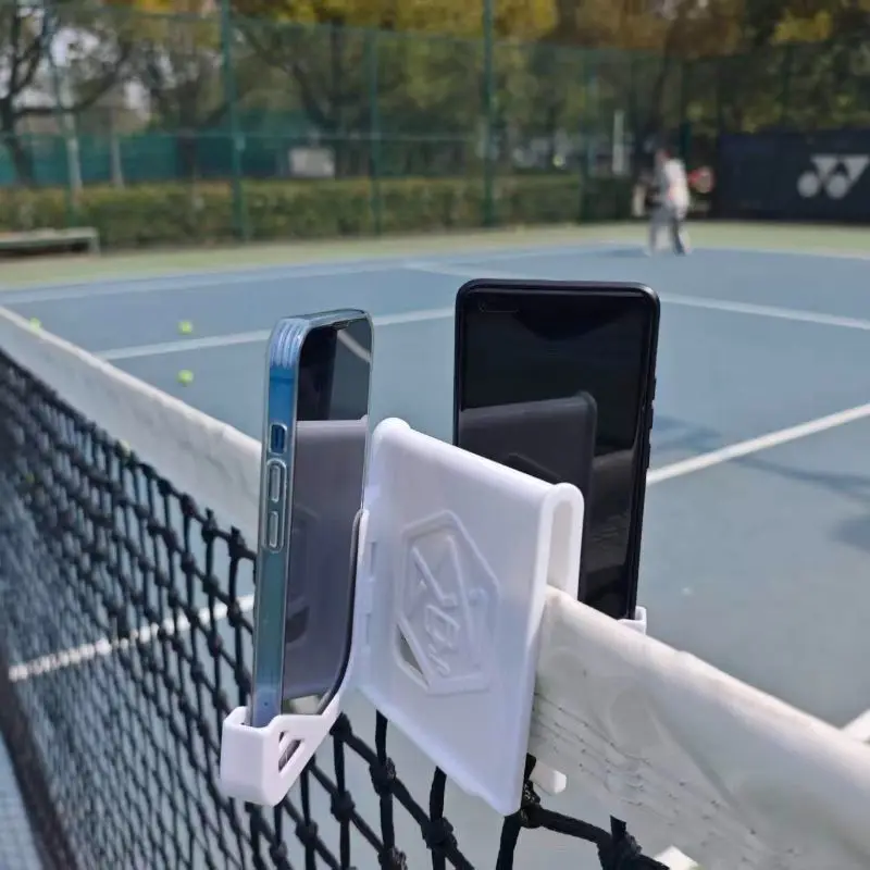 Badminton Accessories Portable Folding Badminton Net Cell Phone Camera Bracket Is Adjustable Angle Amateur Tennis Match Artifact