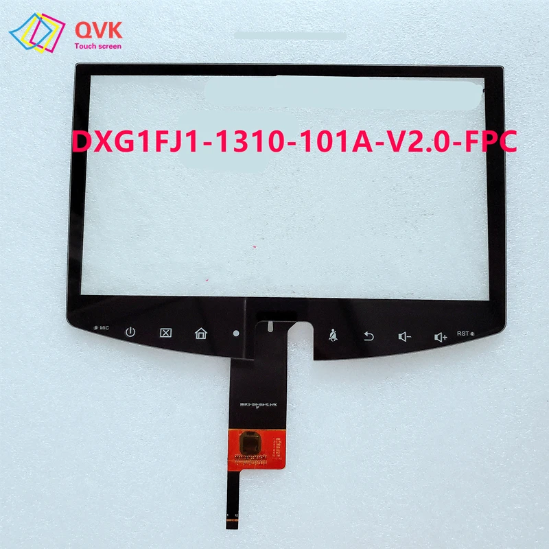 

New touch scren P/N DXG1FJ1-1310-101A-V2.0-FPC Capacitive touch screen panel, digital converter sensor panel