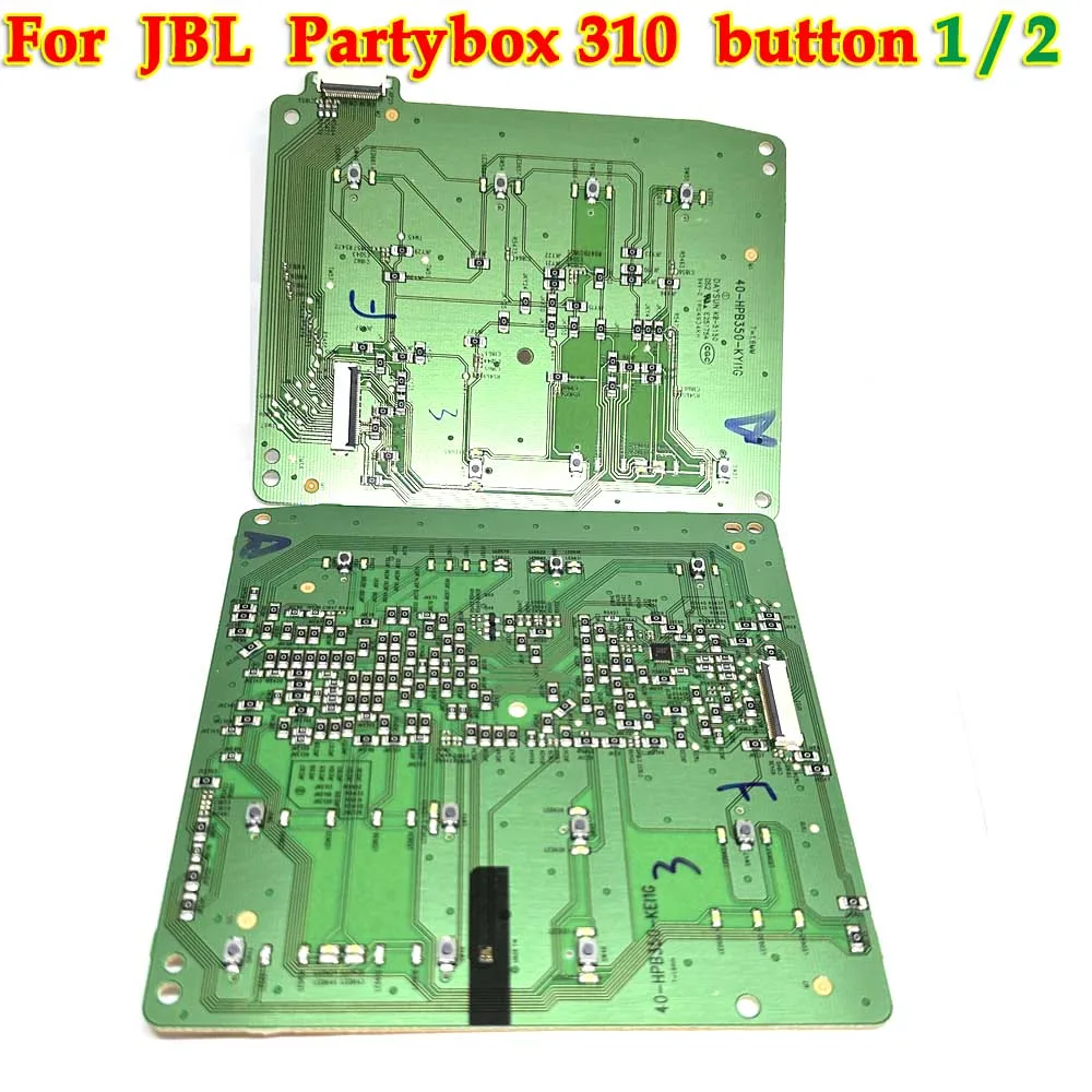 Original brand new Button 1/2 For JBL Partybox 310 button 1 button 2 Bluetooth Speaker Motherboard Connector