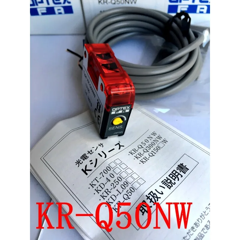 Japan OPTEX transparent physical examination photoelectric sensor KR-Q50NW KR-Q50PW