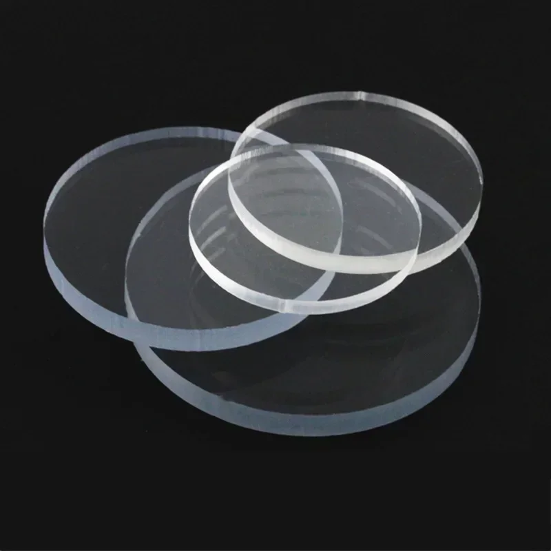 1Pcs Transparent Acrylic Plate Thickness 2/3/4/5/6mm Plexiglass Disc Glass Partition Processing Customize acrylic acrylic sheet