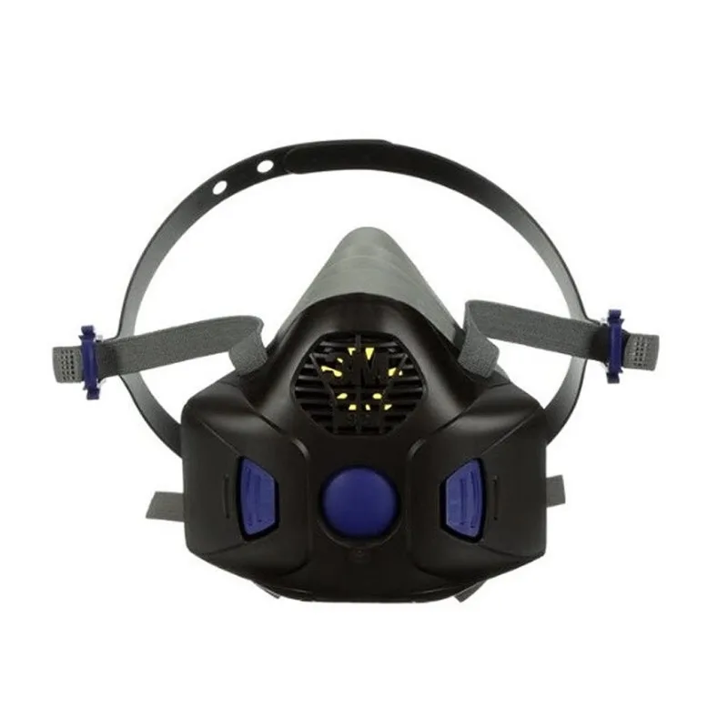 

Gas mask Silicone respirator with acoustic diaphragm Speaker protective mask