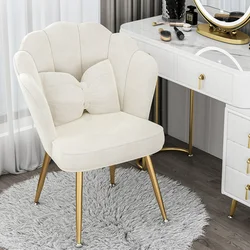 Nordic Makeup Stool Modern Simple Chair Lovely Bedroom Stools Girl Household Light Luxury Dresser Armchair Dressing Chairs silla