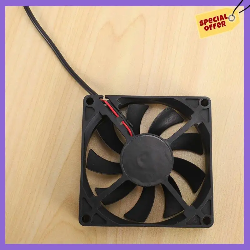 

-A96Z 80Mm 5V USB Fan 80Mm 8Cm 8015 Brushless DC Cooling Fan PC Computer Router Case Fan Cooler 12Pcs