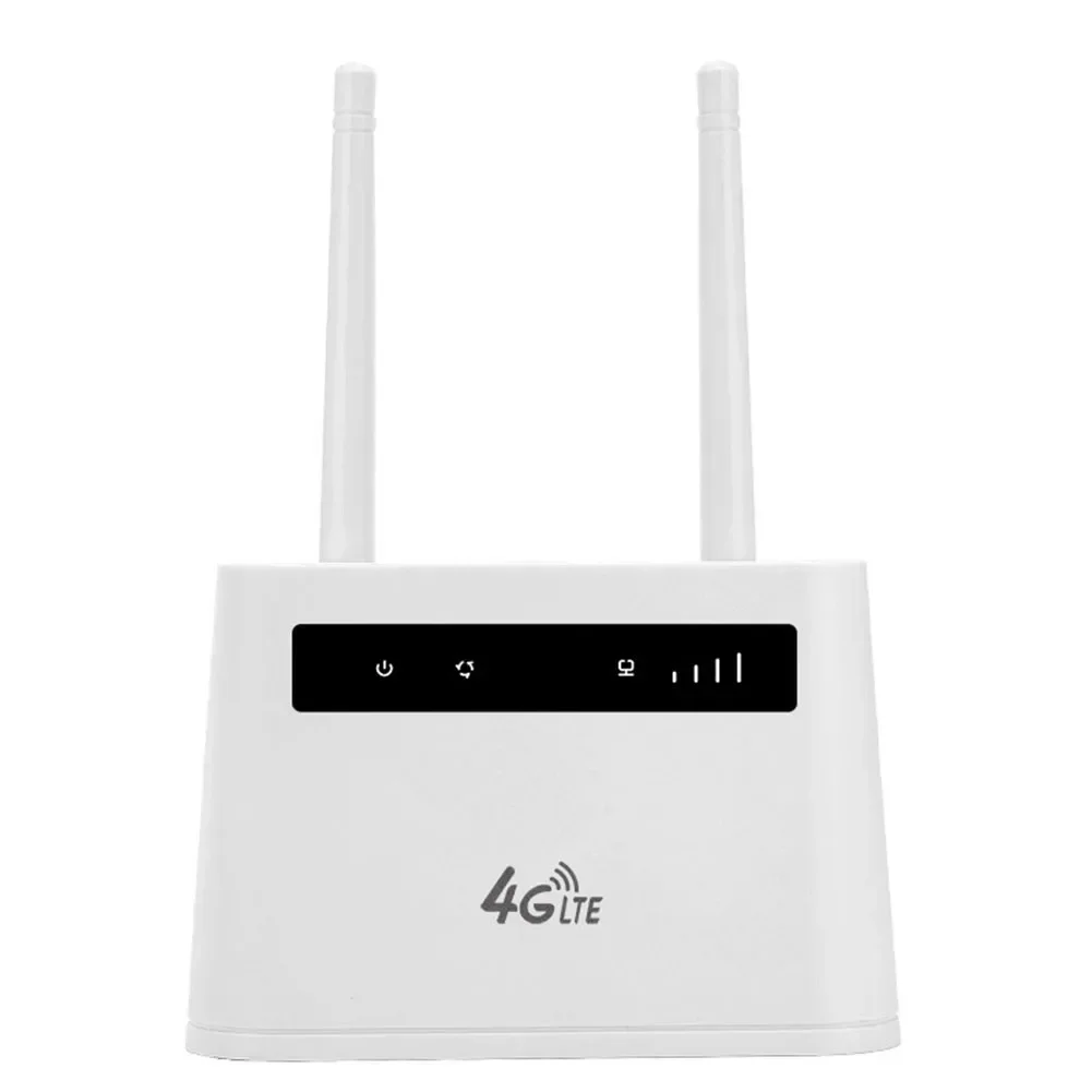 BAJEAL ​ Router 4G Router CAT4 LTE Router Wifi Wirelress 150Mbps con slot per scheda SIM Antenna staccabile ad alto guadagno Display LCD NUOVO