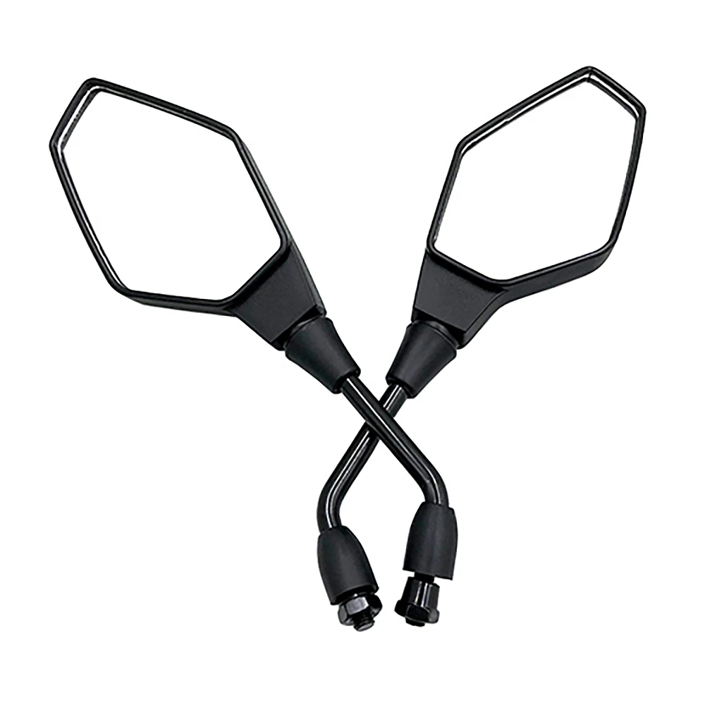 Universal 10mm Motocycle Rearview Mirrors Black Scooter Side Mirrors FOR Kymco agility city125 Superdink 125 Yamaha Aerox 50 155