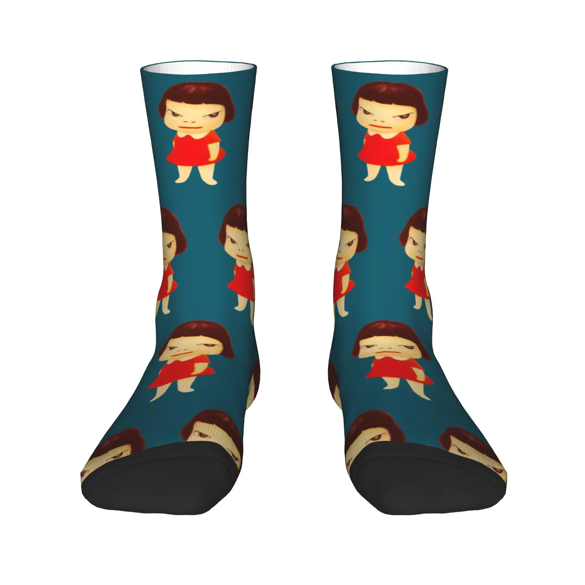 

yoshitomo nara Socks Harajuku High Quality Stockings All Season Long Socks Accessories for Unisex Gifts