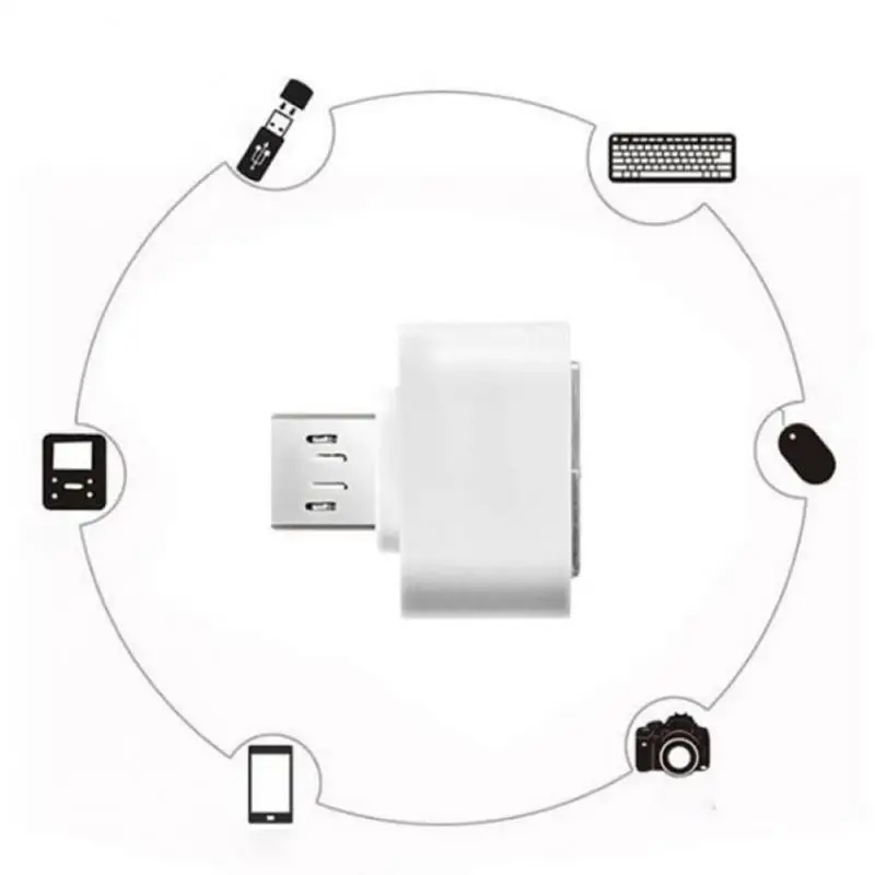 محول محول OTG عالي السرعة من النوع C إلى USB لقارئ قرص فلاش ماوس U للهواتف الذكية التي تعمل بنظام Android iphone Tablet