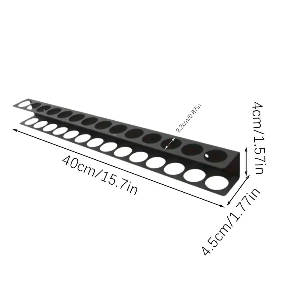 Schroevendraaierhouder Organizer Gereedschap Muurbevestiging Voor Hamersleutel Schroevendraaier Tang Rack Organizer Beugel Gereedschapsopslag