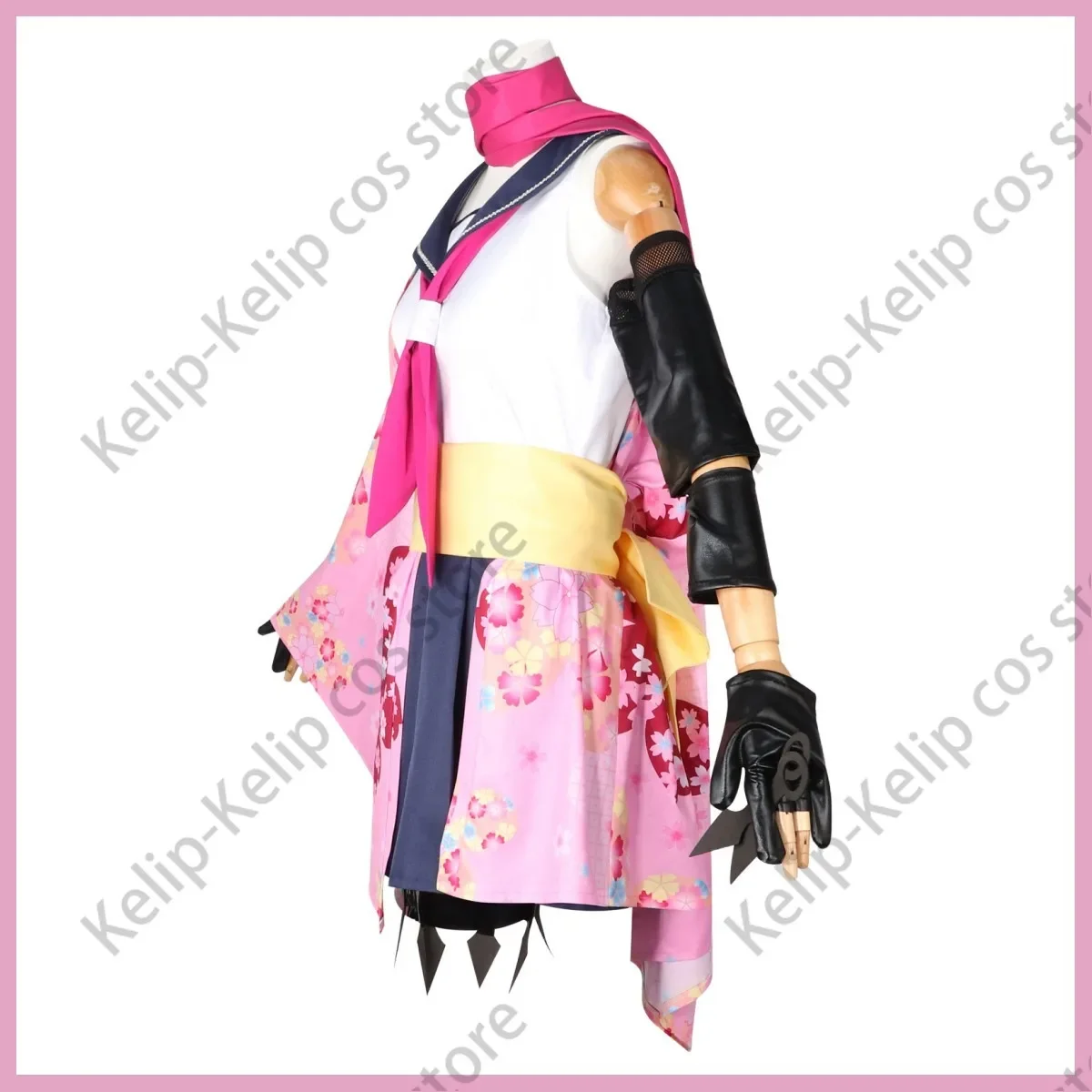 Disfraz de Cosplay de Kuda Izuna para mujer, uniforme japonés Haori JK, falda Sexy y encantadora para Halloween y Carnaval