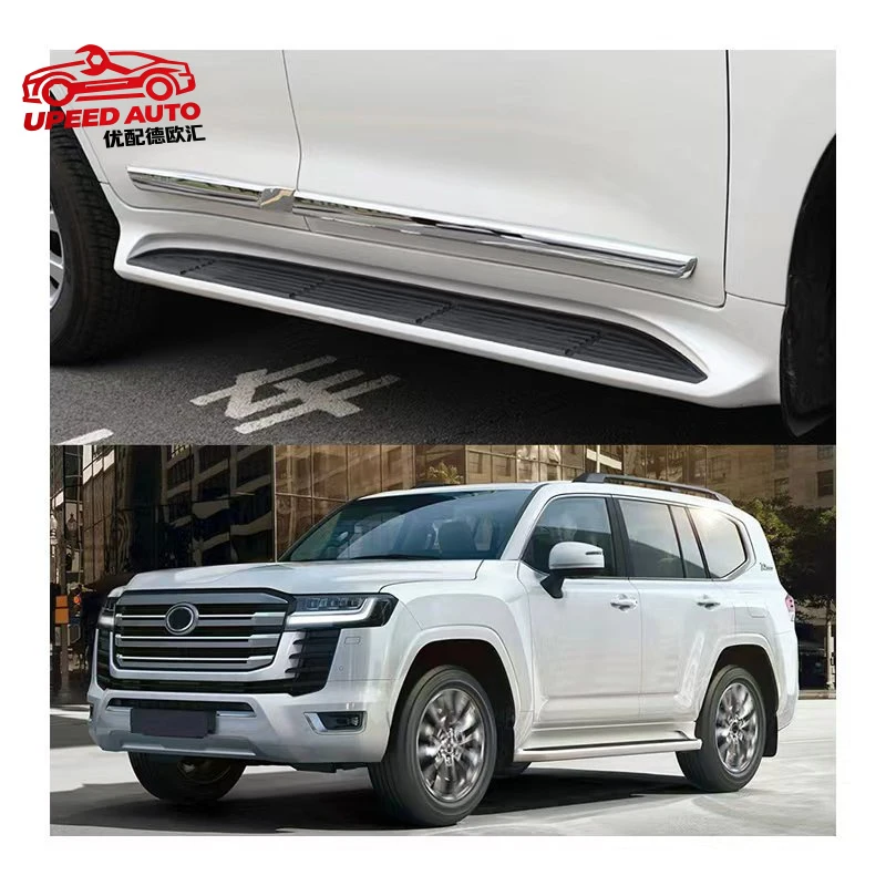 Suitable for 2016-2021 Land Cruiser LC200 footrests , available in white and black body kit