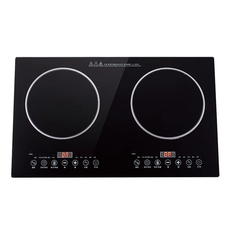 

Induction Hob Built in Multifunctional Cooking Hot Pot Double-headed Induction Cooker Integrated Stove