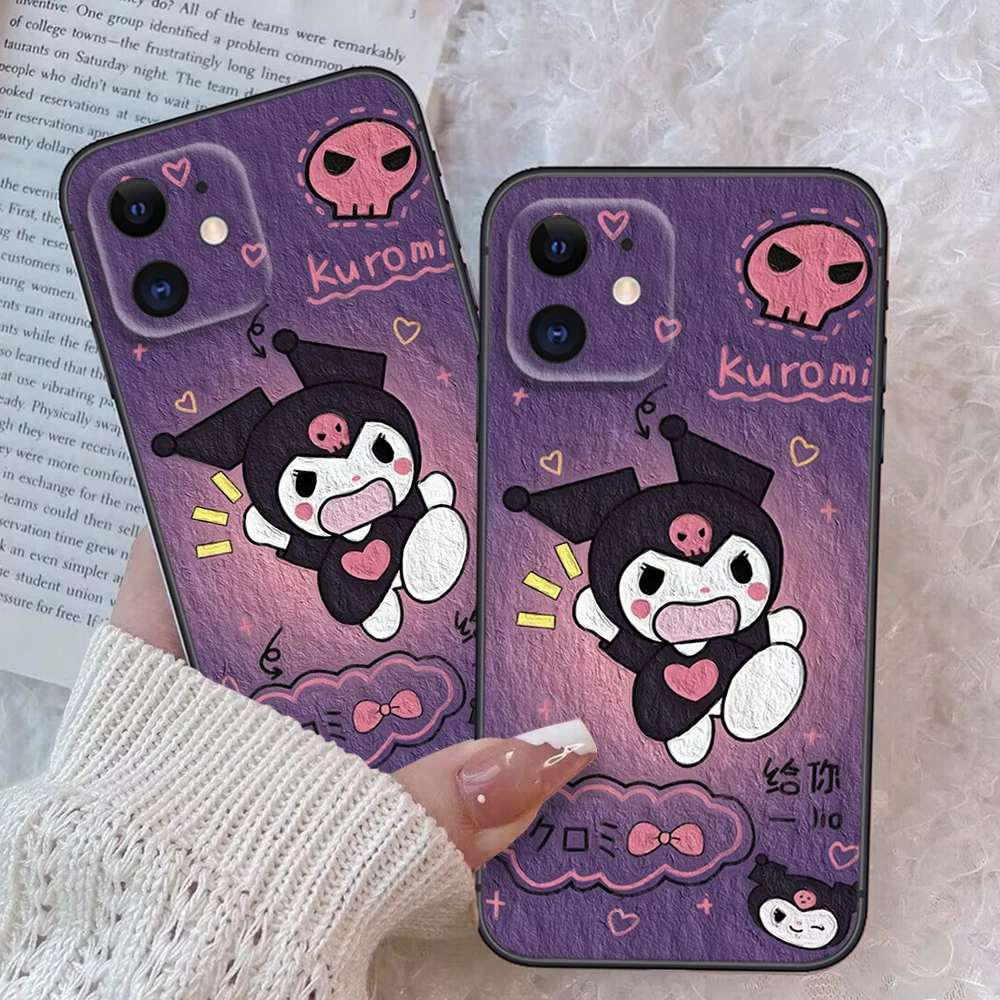 Z16 cute Kuromifor Soft Case for Xiaomi 10T 11 11i 11T 12 12x 8 Lite 9 9T A1 A2 A3 Poco F2 F3 M2 M3 X2 X3 X4 pro M4 C40 M5