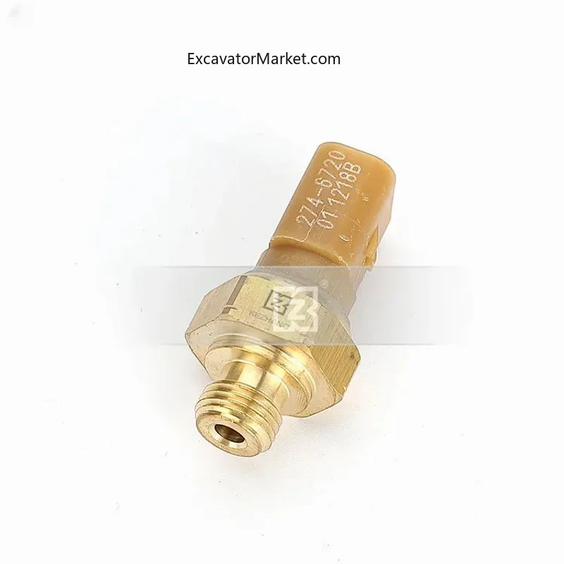 Excavator Accessories For Caterpillar excavator intake pressure switch E320D/325/329D atmospheric pressure alarm sensor plug