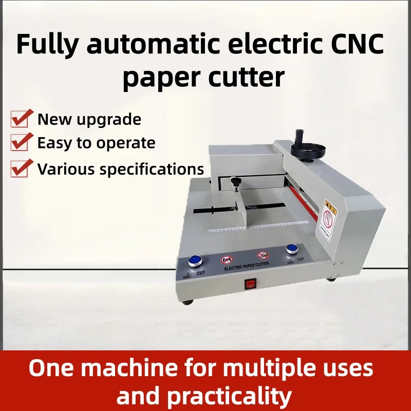 A3-sized electric paper cutter tender document cutter graphic store Administrative Financial Equipment cutting machine
