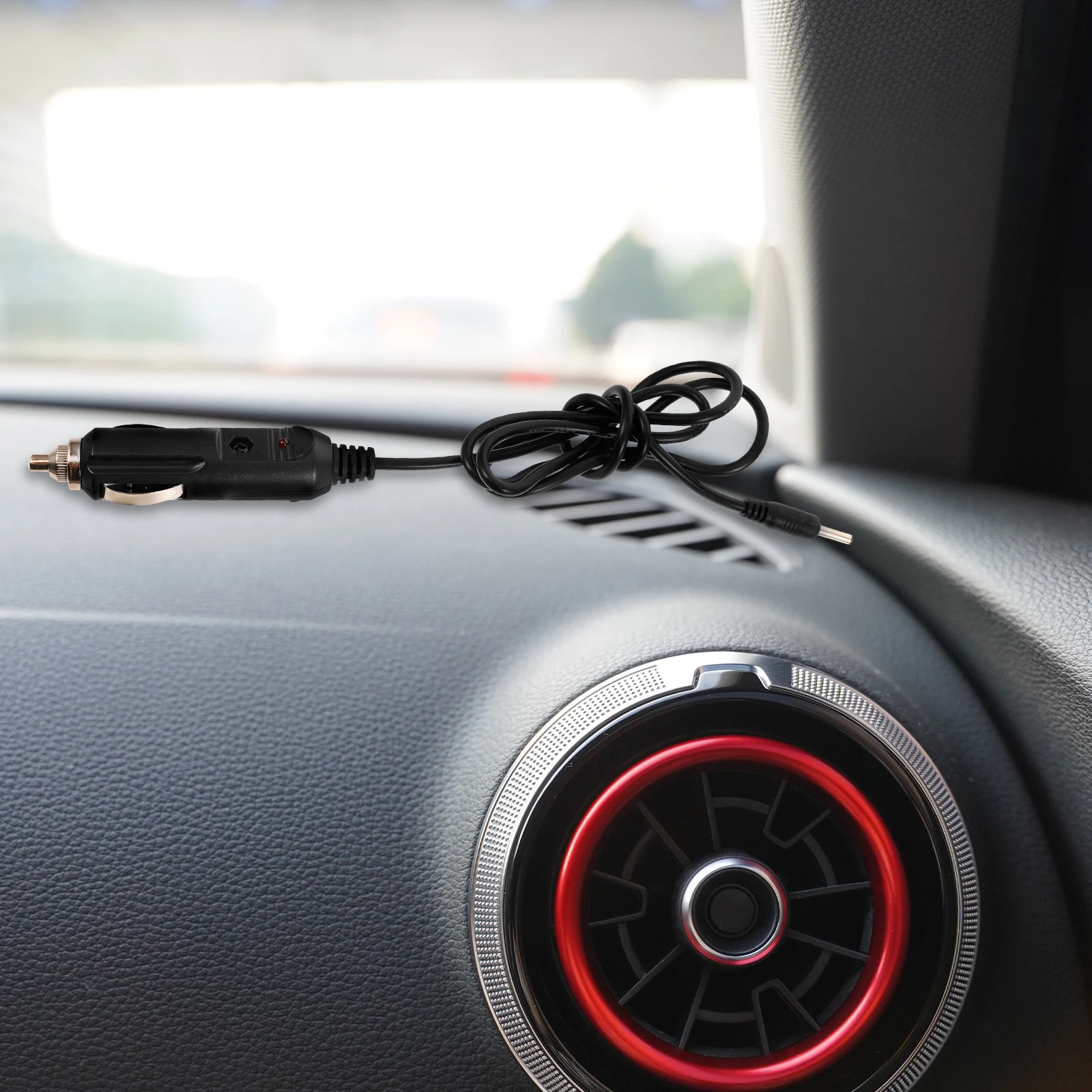 

Car Charging Cable 12v Cigarette Lighter Plug Adapter Socket Power DC3 5mm Pure Copper Core Stable Transmission Vehicle