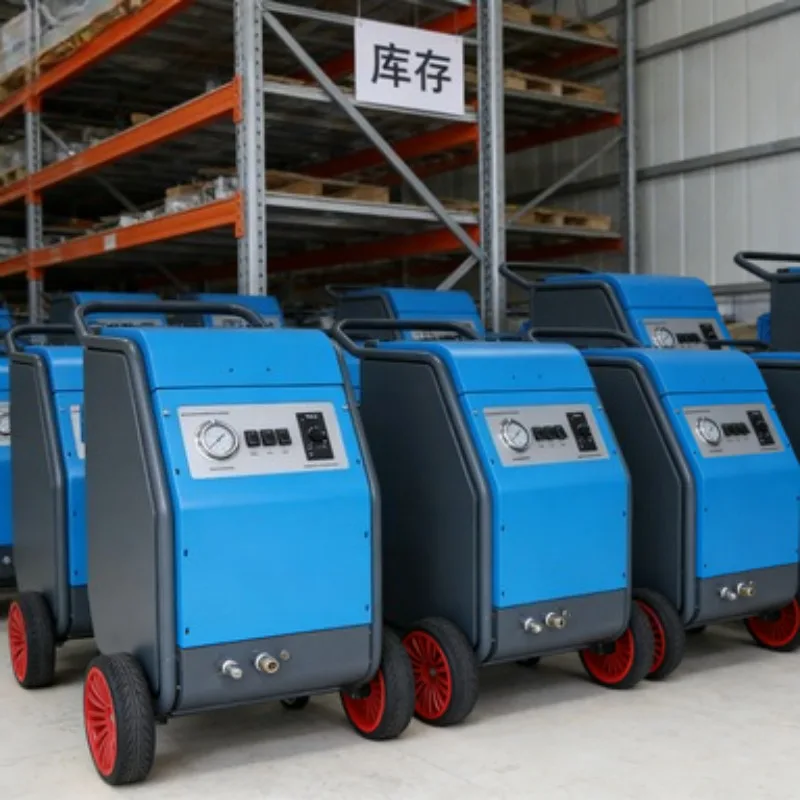 Portable Dry Ice Blasting Machine Industrial Dry Ice Cleaner Carbon Remover for Engine Mold Valve