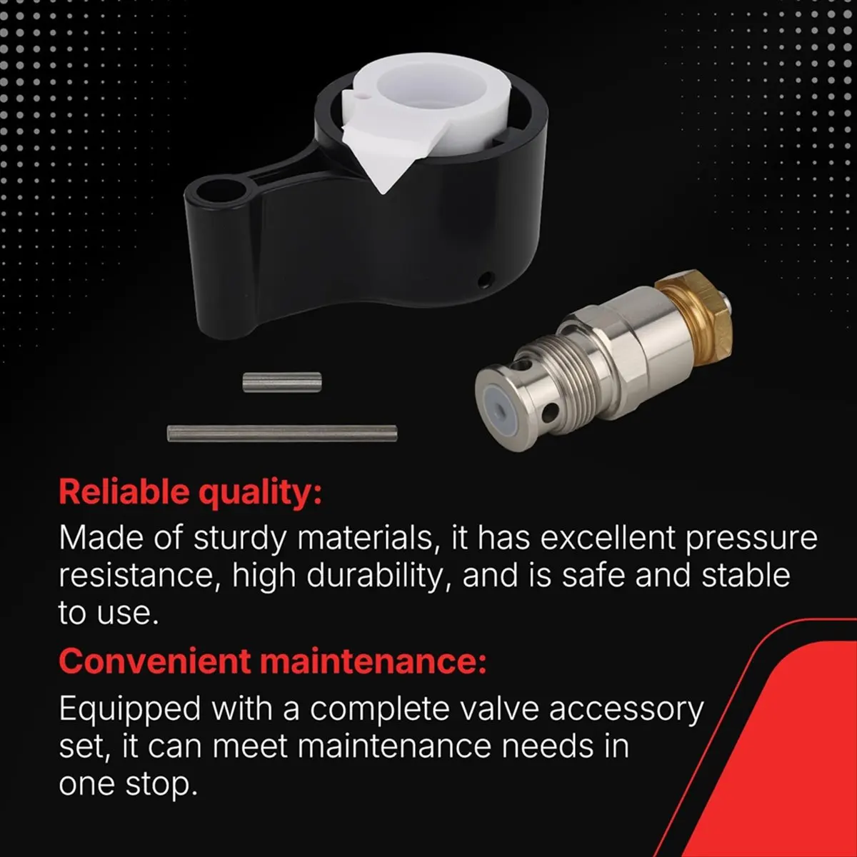 HOME USE-A 257352 Prime Valve, Drain Valve Fit for 695 795 3900 1095 1595 5900 7900 Aftermarket Airless Paint Parts