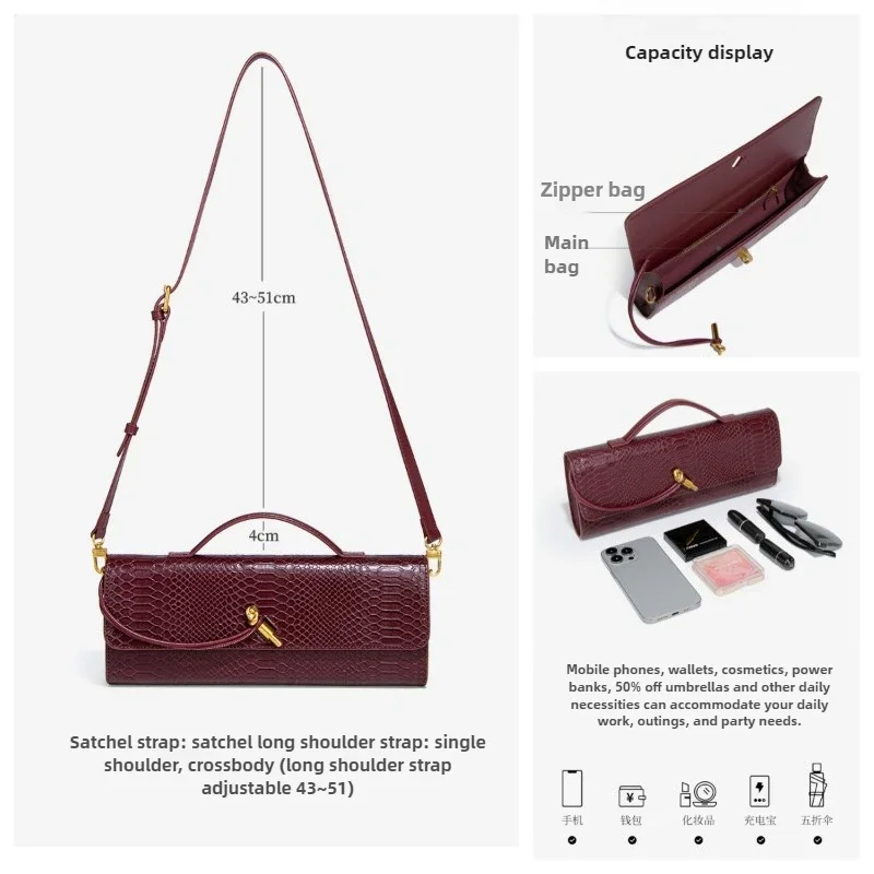 Tas Wanita Desainer 2025 Kedatangan Baru Tas Malam Elegan Modis dengan Gaya Clutch dan Tampilan Tren Unik tas tangan