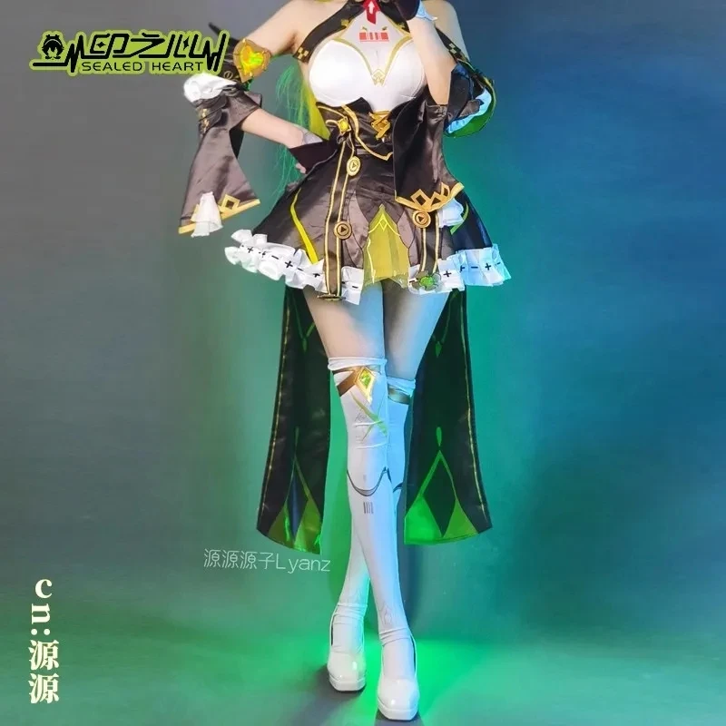 Honkai Impact 3rd DNono Navi AI Hyperion Cosplay Costume, Uniforme, Robe pour Femmes, Bol, ixd'Halloween