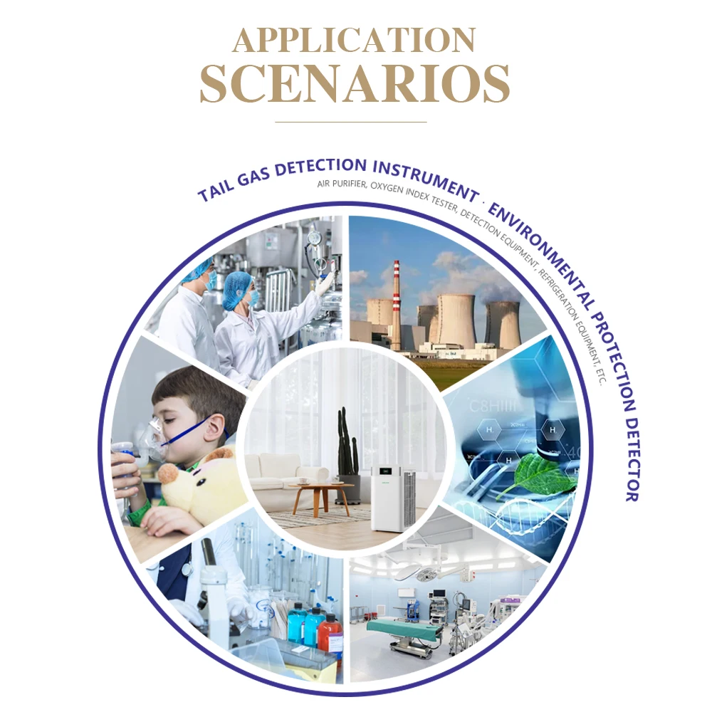 2PCS GBeelee Concentration Of Oxygen Gas Sensor BL-QT-AO-08 Medical O2